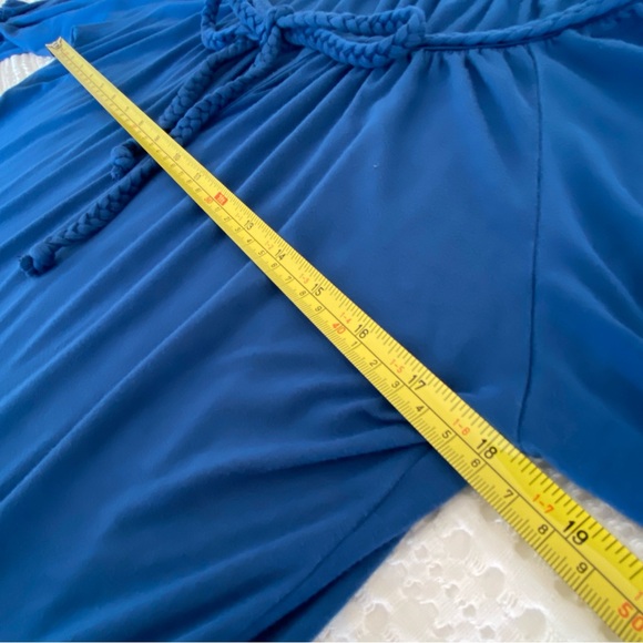 Super Soft Karen Kane Off-Shoulder Peasant-Style Top L - Picture 9 of 11